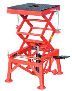 China Car Repair Tools Mini Type Hydraulic Motorcycle Scissor Lift Platform 300 lbs High Quality Motorcycle Lift Table on sale