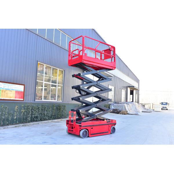Electric Scaffolding Lift for Building Construction Remote Control Mobile Lifting Platform Truck Foldable Electric Lifting Tool