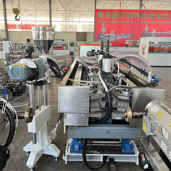 Fully Automatic Plastic HDPE DWC Double Wall Corrugated Pipe Production Line for Drainage and Cable Protection Pipes
