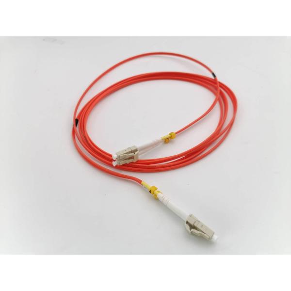 OM1 62.5/125um Duplex LSZH Fiber Optic Patch Leads LC LC