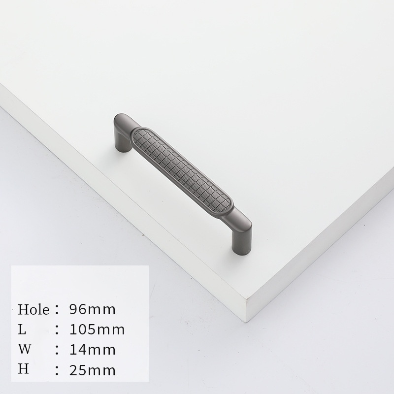 Modern Simple New Chinese Single Double Hole Cabinet Drawer Knobs Wardrobe Handles and Furniture Hardware Accessories
