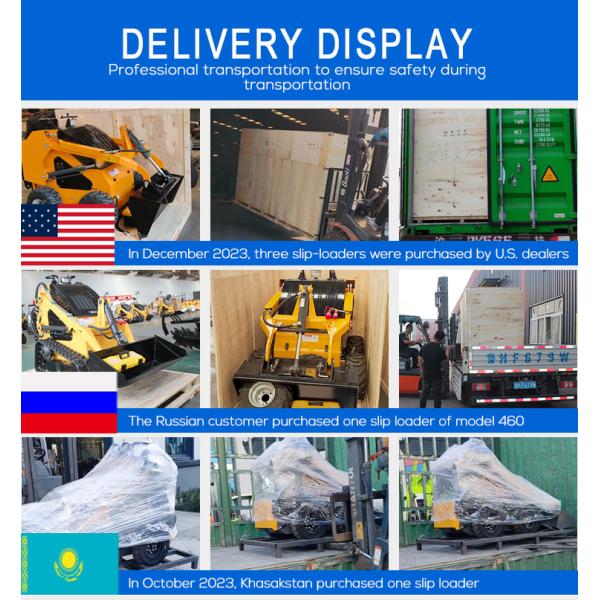 Yanmar Engine Mini Skid Steer Loader Multifunctional Mini Loader Skid Steer With Attachments