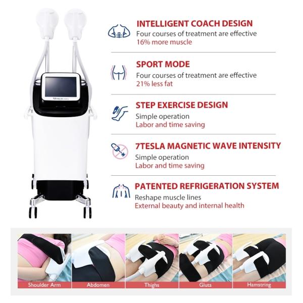 2.3KVA 220v Electromagnetic Cavitation Body Slimming Machine