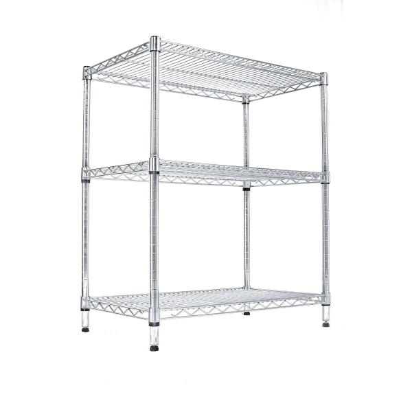 Customized ESD Storage 4 Layers Shelf Trolley Wire Mesh shelving Cart