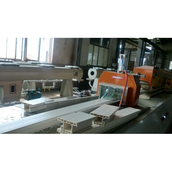 Window / Door Frame Pvc Plastic Profile Extrusion Line With Electrical Control System