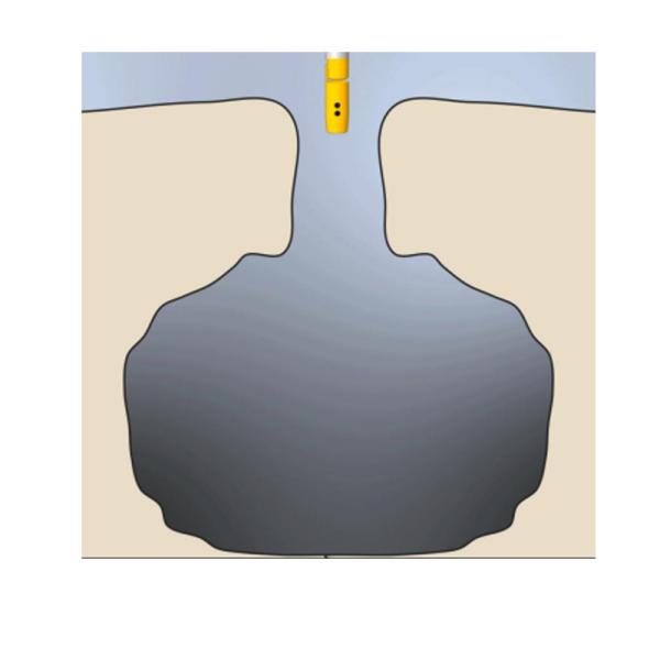 3D Underground Cave Detection System 1cm Detection Accuracy and 0.01mm Depth Counting