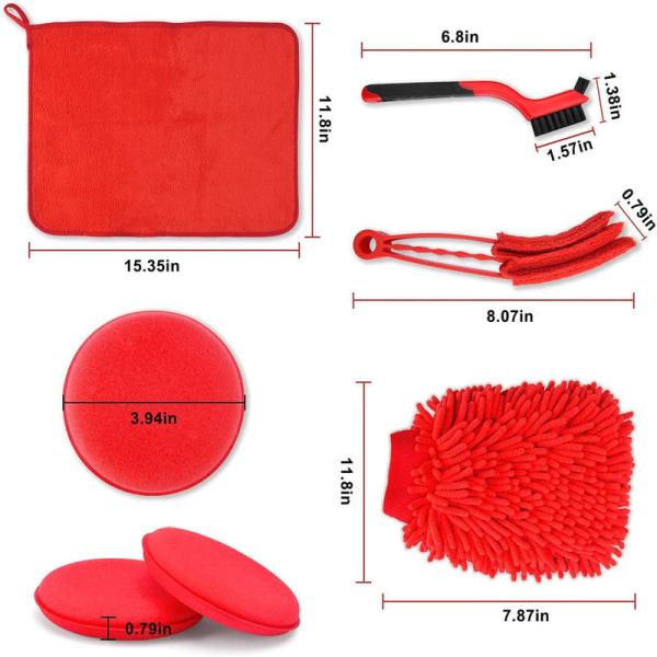 Car Washing Brush Kit Efficiency Drill Scrub Brush For Rosh Cleans Quickly / Effectively Rosh Compliant