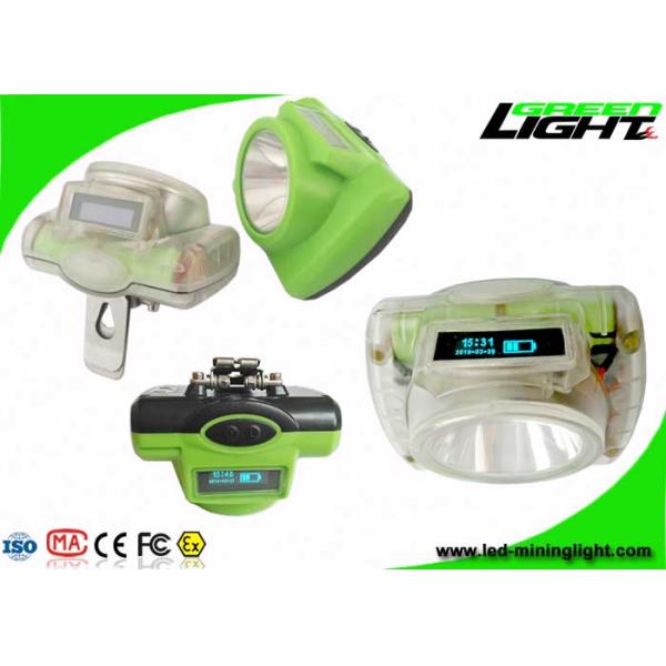 OLED Screen Cordless Mining Lights 13000lux Strong Brightness Lightweight 1.78W