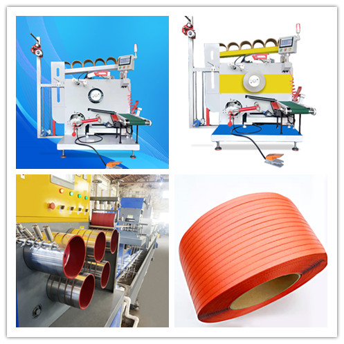 PLC Control Plastic Machinery PP Strapping Equipment With Servo Winder