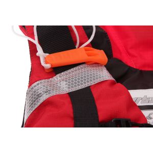 Rafting Inflatable Personal Flotation Device High Visible Fabric Easy Fastened