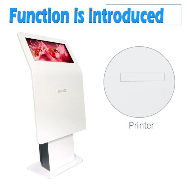 Robust Landscape Style Digital Touch Screen Signage 49 Inch With Barcode Scanner