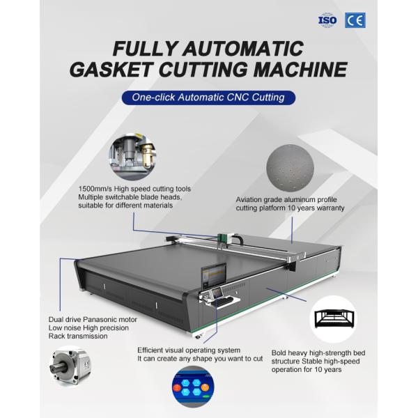 Automatic CNC Rubber Gasket Cutter Making Machine Mini Gasket Cutting Machine With CE