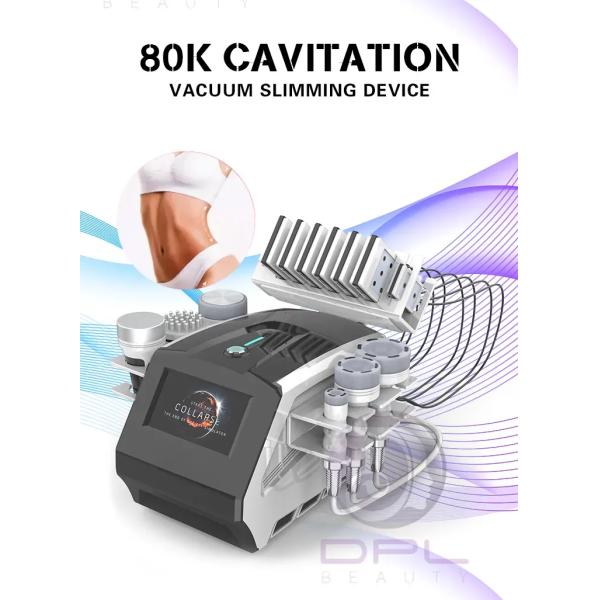 Anti Aging Vacuum Cavitation Machine 80K Laser Cellulite Remover