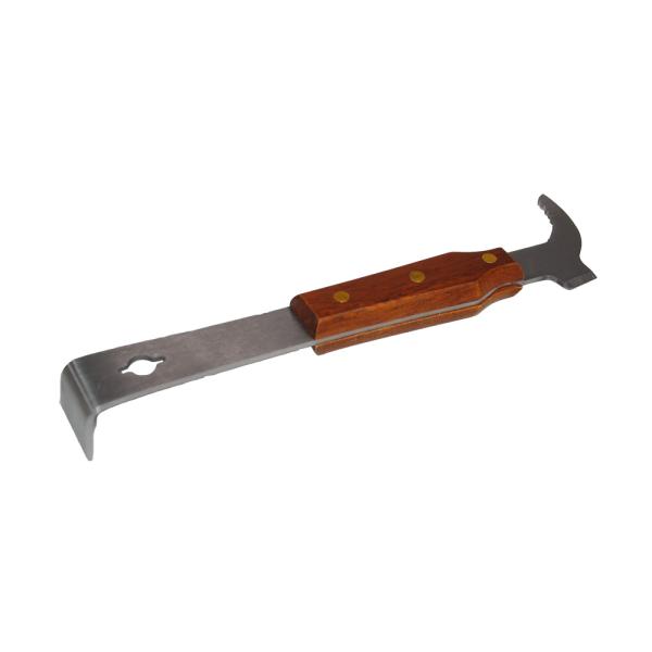 Stainless Steel Knives J Hook Hive Tool OEM Beekeeping Tools