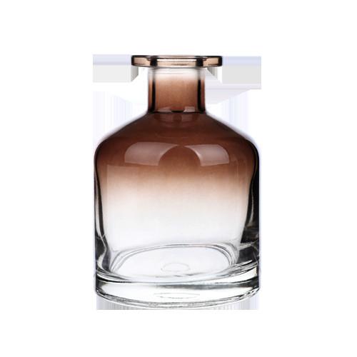Buy Two Tone Glass Diffuser Bottles / 250ml Home Reed Diffuser Bottle Eco Friendly at wholesale prices