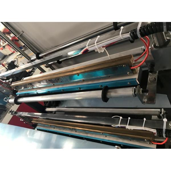 Four Lines Plastic Poly Bag Making Machine , Plastic Shopping Bag Making Machine 550-1000 Mm