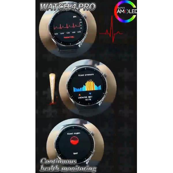 360x360 Screen Full Touch Outdoor Smart Watch ISO Android IP68 Waterproof