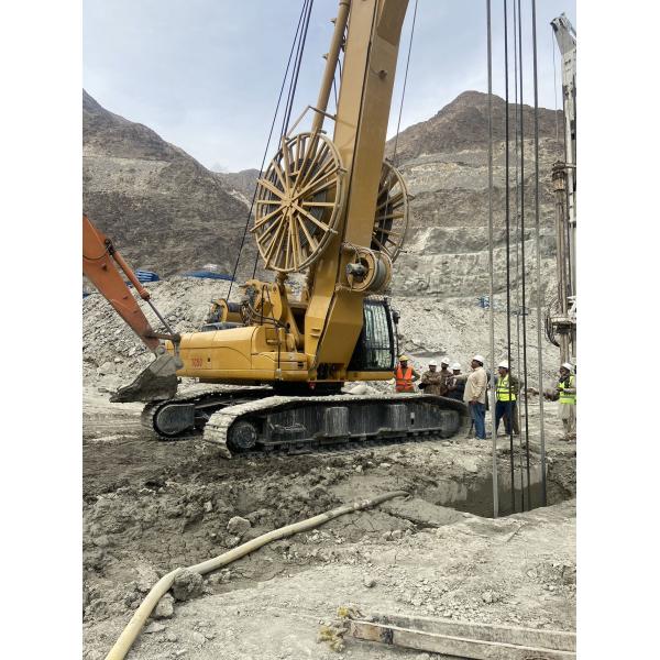60m Depth 1200mm Width 350Kn Diaphragm Wall Equipment