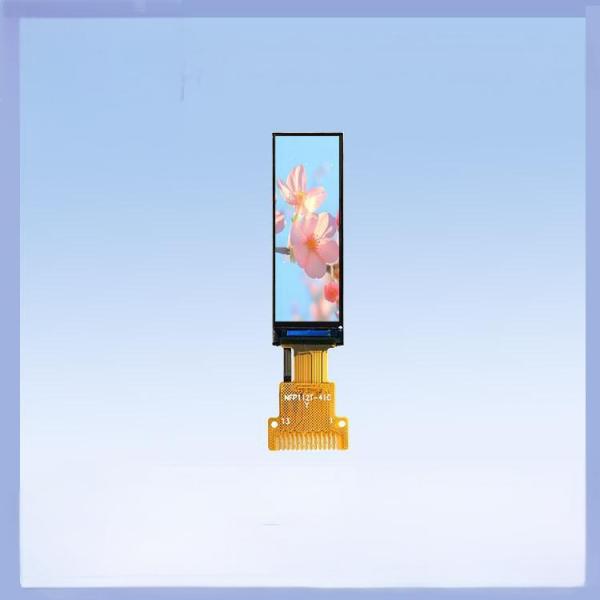 1.12-inch IPS TFT LCD Screen | 50×160 Dot Matrix Serial Screen with GC9D01 Driver, Special for Industrial Equipment Status Bars / Smart Wearables,