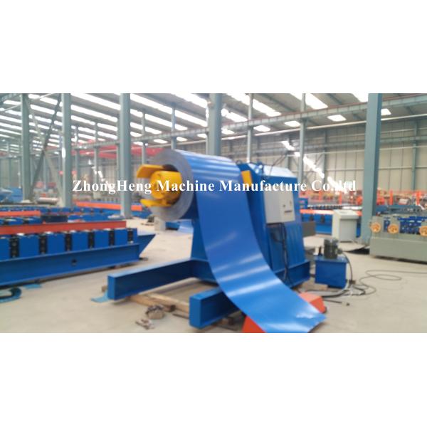 Stainless Steel Decoiling / Automatic Hydraulic Steel Coil Decoiler 5T /7 T /10 T