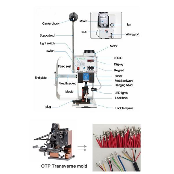 Molex JST TE Terminal Contact Connector Automatic Crimping Machine Industrial