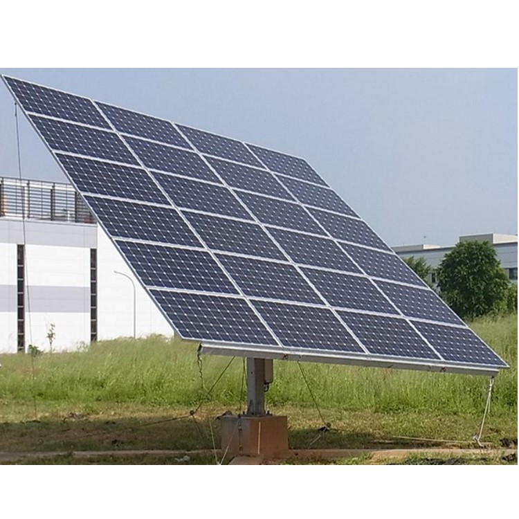 12 Panels Double Axis Solar Tracker 6kw Dual Access Solar Tracker