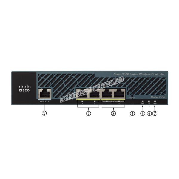 AIR-CT2504-5-K9 Cisco 2504 Wireless Controller With 5 AP Licenses