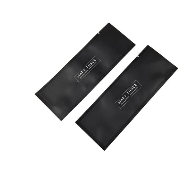 Customized Printing Small MOQ Flat Bag Cosmetics Sample Packets Smell Proof Foil Packets