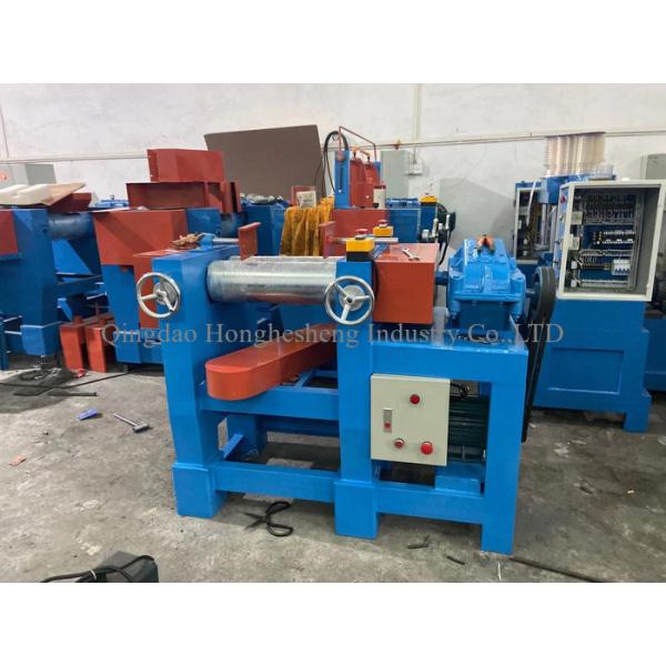 Silicone Rubber Two Roll Mixing Mill Machine Open Type 50HZ
