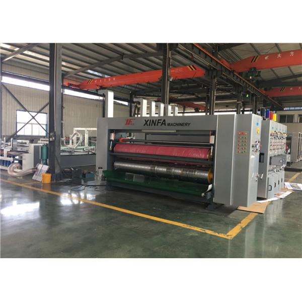 Planetary Gear Structure Flexo Printer Slotter / Carton Box Packing Machine