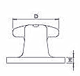 Molastar Customized Casting Cast Iron Bollard For Ship With Clsaa Certificate