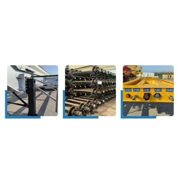 Multi-link Type Skeleton Extendable Low Bed Semi-Trailer for Heavy Cargo Transport