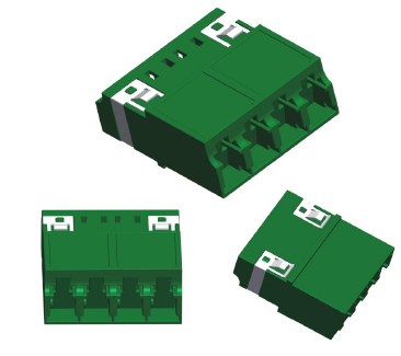 Low Loss ABS Shutter PEI/PC LC Quad Fiber Optic Adapter