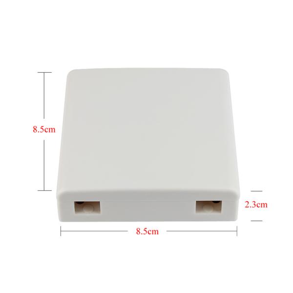 2 Core Fiber Optic Terminal Box 86 Type For FTTH FTTB FTTX Network