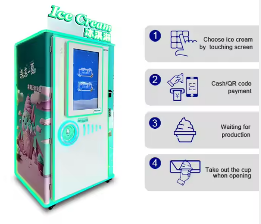 220v Small Commercial Soft Serve Ice Cream Machine Stainless Steel