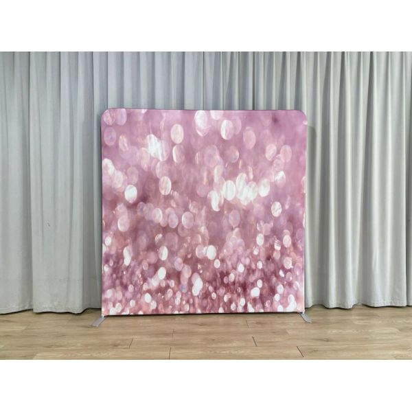 8x7.5ft Pillowcase Backdrop Two Stretch Fabric Covers Only Display Graphics