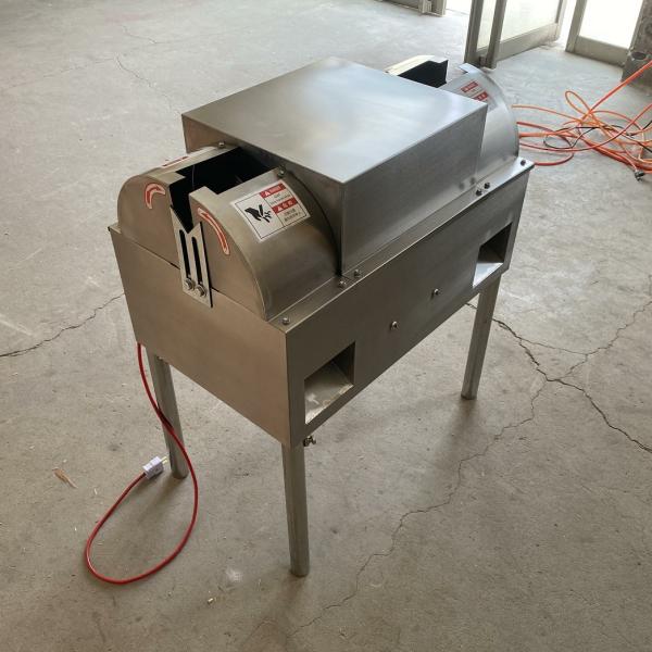 Fresh garlic stem cutting machine, Garlic root cutting machine, Garlic Stem Root Cutter