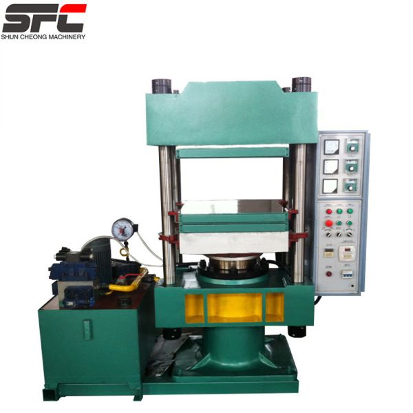 Customizable Plate Vulcanizing Press with Dual Host Operation and Multiple Platen Layers for Rubber Vulcanizing