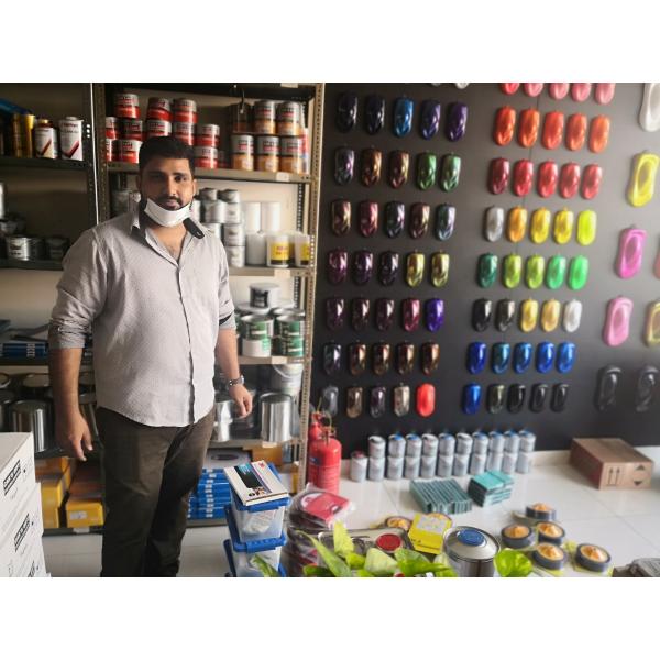 High Cost Performance And High Gloss Deep Green Car Paint Suitable For Various Car Models