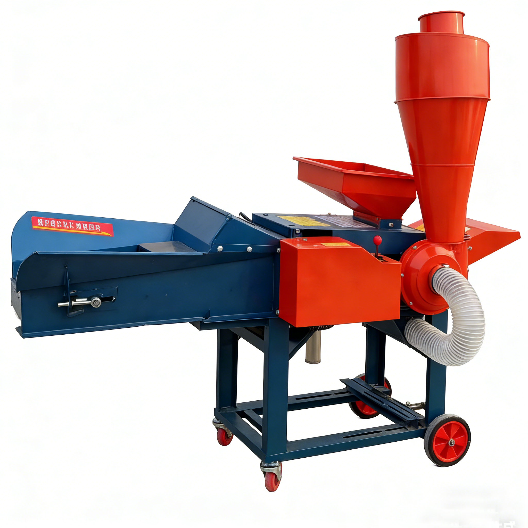 Grass Cutting And Silk Kneading Machine High Efficiency Fodder Processor Use