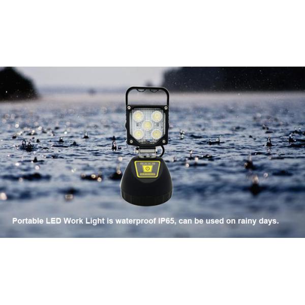 15W Waterproof LED Work Light Magnetic Base For Outdoor Usage