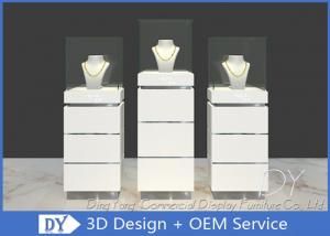 Quality Contemporary MDF Jewelry Display Stand / Jewelry Display Cabinet for sale