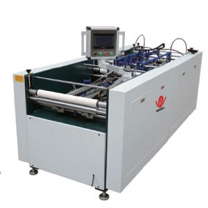 Four Side Folding Machine / Semi Automatic Case Making Machine For Making Hard