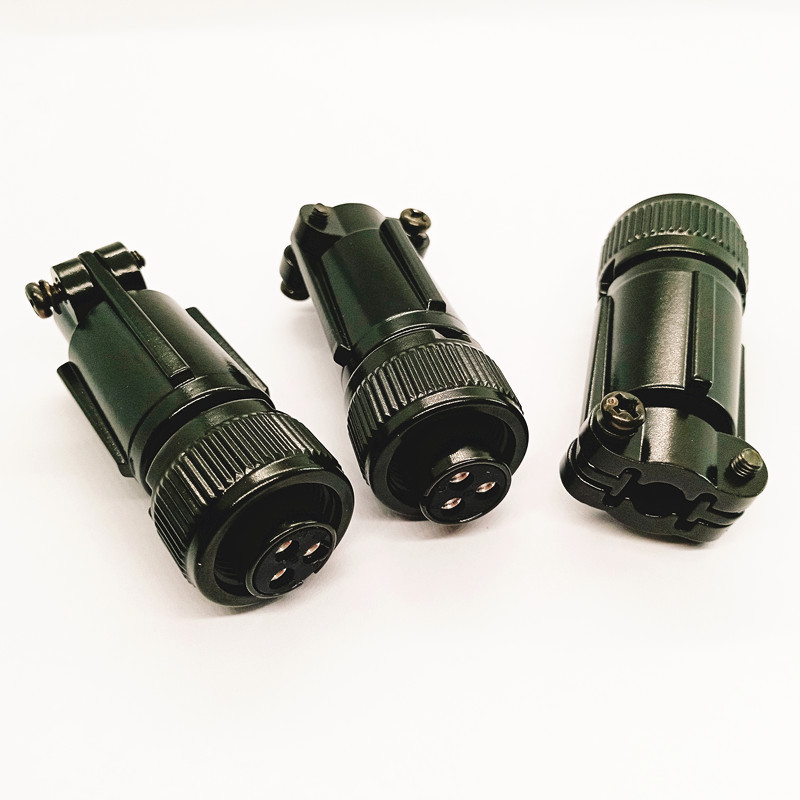 MS3106F10SL-3S Circular Aviation Plug Straight Cable Mount Connector