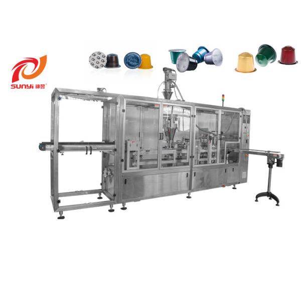 SUNYI Nespresso Coffee Capsule Filling Sealing Machine