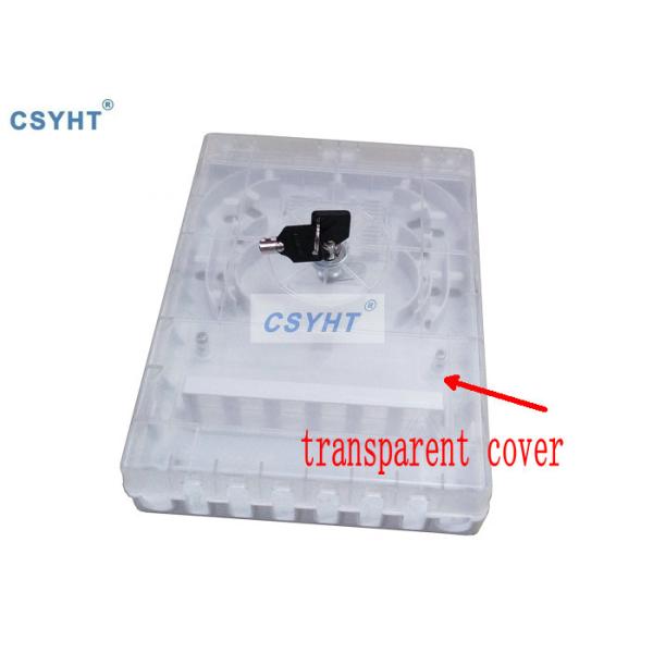 Two Modules 24 SC FTTH Distribution Box Fiber Optic Splitter Box ISO