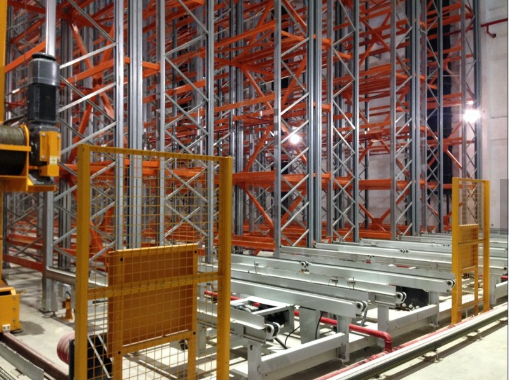 High Density Automated Warehouse Racking Systems , Flexible Steel Racking System