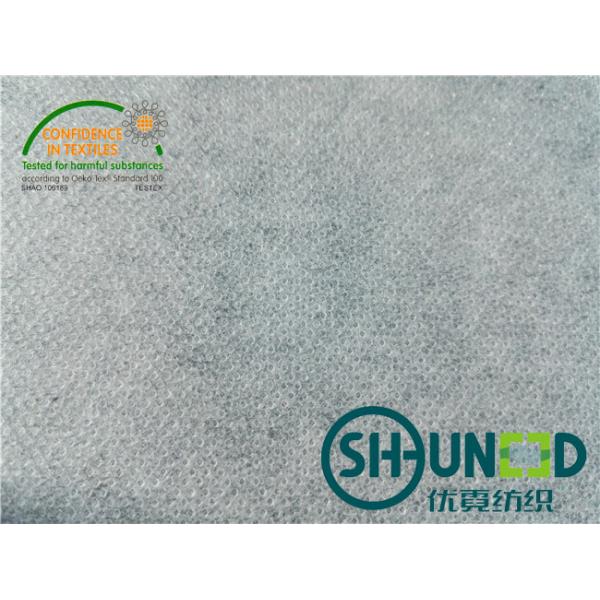 50% Polyester 50% Nylon Lightweight Fusible Interfacing Material Eco - Friendly