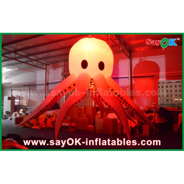 Giant Inflatable Lighting Decoration Sea Animal Lighting Octopus / Devilfish