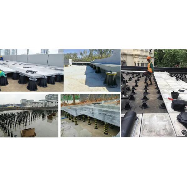 OEM Flooring Plastic Adjustable Pedestal Adjustable Decking Joist Supports